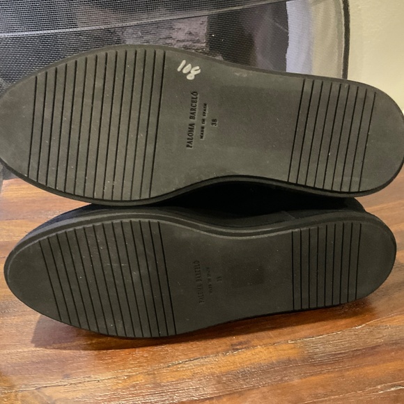 Paloma Barcelo Ankle Black Suede Boots size EU38/US 7.5 - Picture 8 of 10